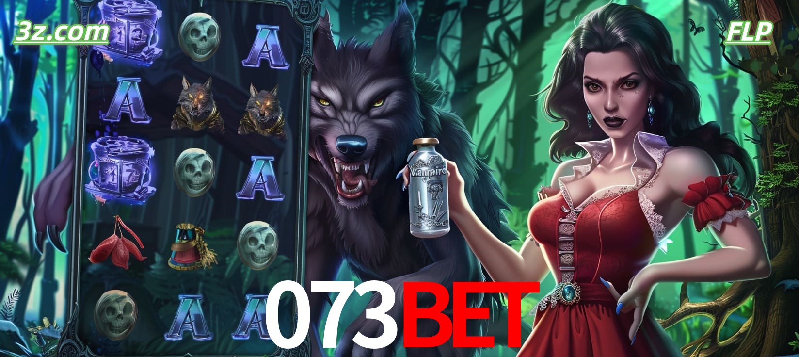Slots online tema de lobisomem e vampira no 073bet cassino Brasil