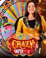 Crazy Time live game no 073bet cassino com entretenimento ao vivo para jogadores do Brasil