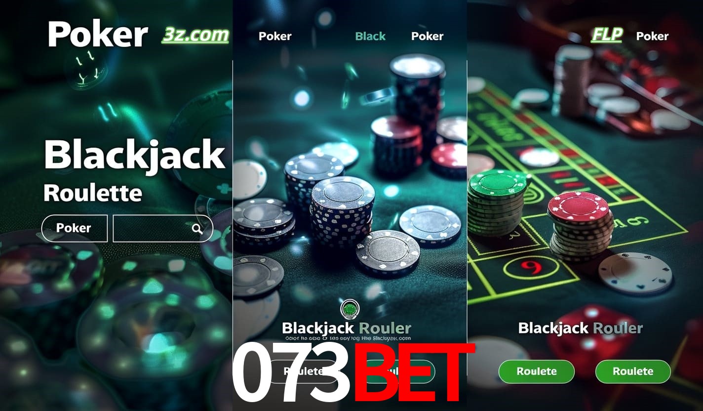 Cassino online 073bet com Poker, Blackjack e Roleta ao vivo para jogadores do Brasil
