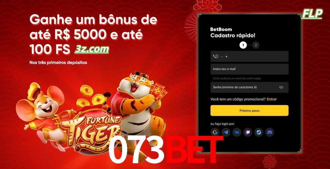 073bet cassino Brasil bônus de boas-vindas até R$5000 e 100 free spins
