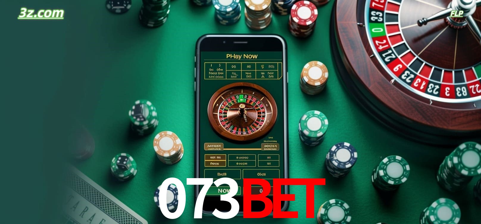 Roleta online no cassino 073bet disponível em celular e computador